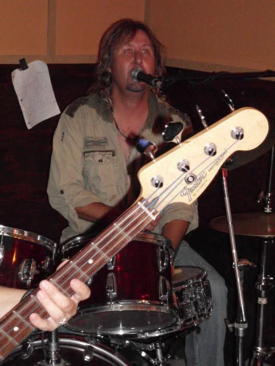 Mark Eaton on drums and vocals