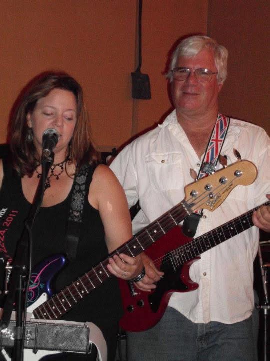 Kiri and Greg performing together